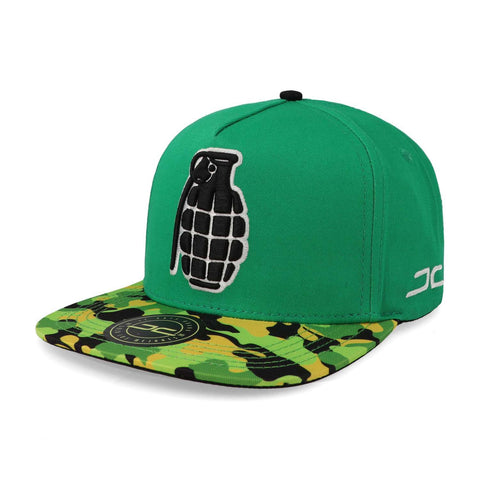 Gorra Jc Hats Granada 1792 Verde Camo Unitalla