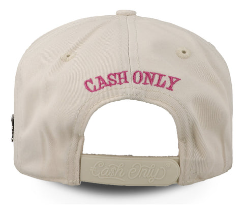 Gorra Cash Only Pantera Mascota Lisa Beige 1024 Unitalla