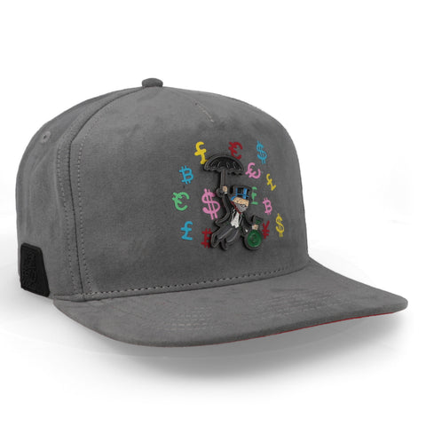 Gorra Cash Only 23 Monopoly Beige Visor Gris Unitalla