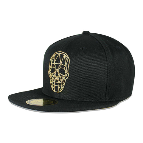 Gorra Malandro Snapback Famous II Negro/Dorado Unitalla