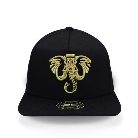 Gorra JC Hats Elephant 1419 Negro Oro Unitalla