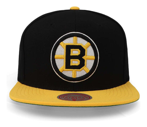 Gorra Mitchell & Ness NHL Team 2 Tone 2.0 Bruins Amarillo Un