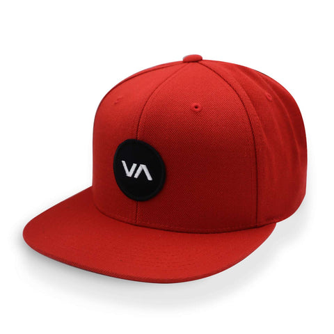 Gorra Rvca Patch Snapback Rojo Unitalla
