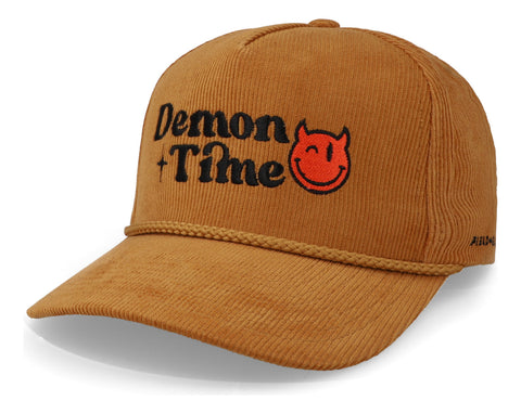 Gorra Field Grade Demon Time Wheat Corduroy Cafe Unitalla