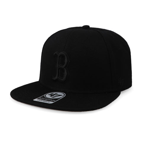 Gorra '47 MLB Red Sox No Shot Captain Negro Unitalla