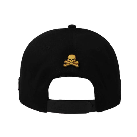 Gorra Cash Only Skull Gold23 Black Beige Visor Negro Uni