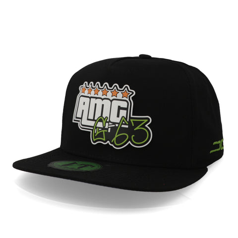 Gorra JC Hats Natanael Cano AMG Negro Unitalla