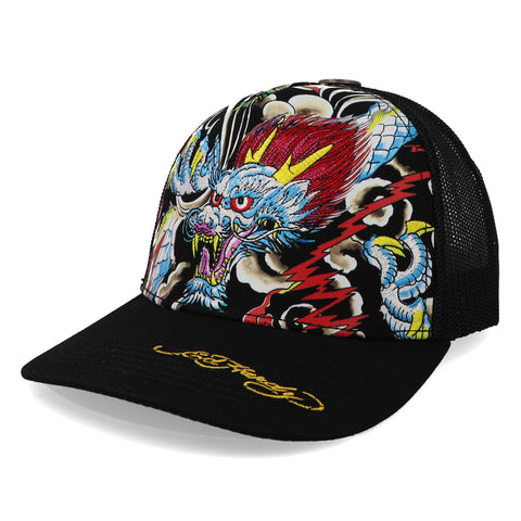 Gorra Ed Hardy Rhinestone Dragon Unitalla