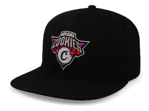 Gorra Cookies Full Clip Embroidery Applique Negro Unitalla