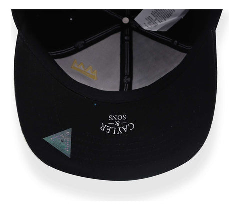 Gorra Cayler & Sons Rought King 2552 Negro Unitalla