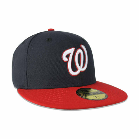 Gorra New Era 59 Fifty MLB Washigton Alterno Azul/Rojo