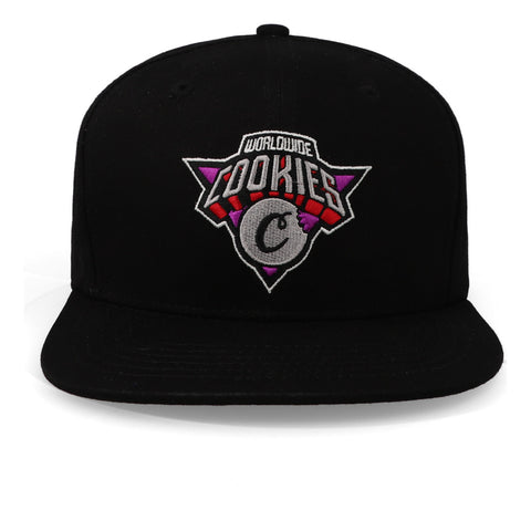 Gorra Cookies Full Clip Embroidery Applique Negro Unitalla