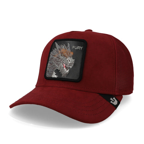 Gorra Goorin Bros 101-1869 The Suede Dragon Burdeos