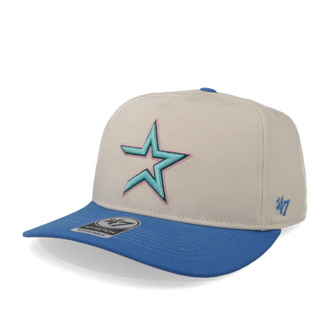 Gorra '47 MLB Astros Sure Shot Hitch Crema/Azul Unitalla