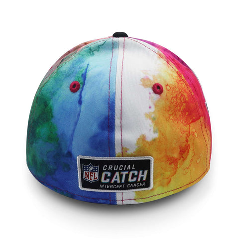 Gorra New Era 39 Thirty NFL Steelers Crucial Catch 22 Rosa