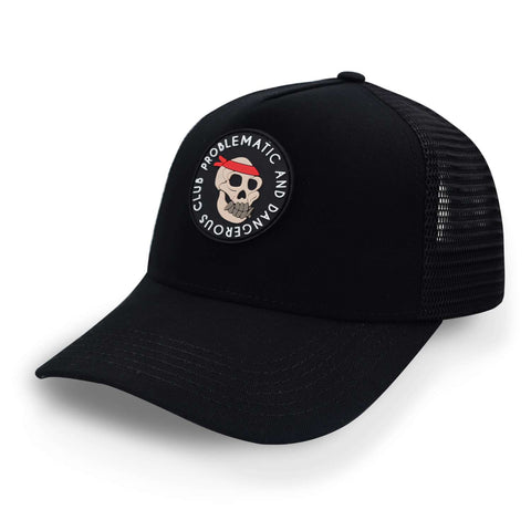 Gorra Problematic Chiquete Problematic Curved Negro Unitalla