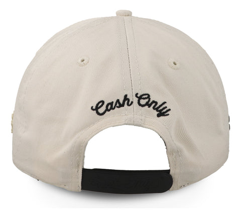 Gorra Cash Only Los Angeles Rules Beige Baseball Unitalla