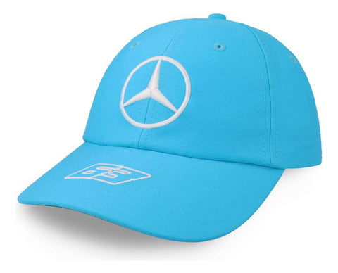 Gorra Mercedes Benz Russell Driver Azul Cielo Unitalla