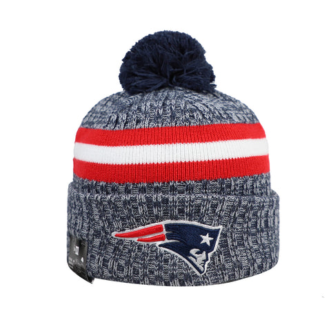 Bonete New Era NFL Sideline 23 Patriots Azul Marino Unitalla