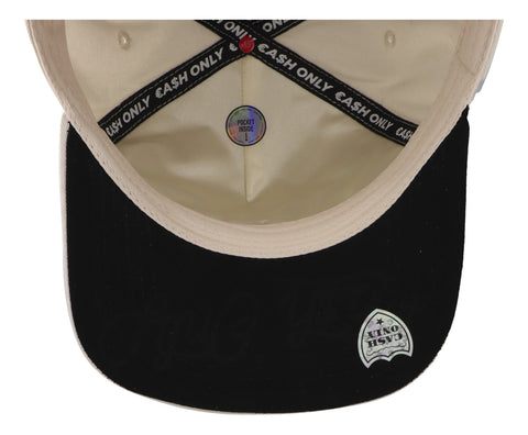 Gorra Cash Only Los Angeles Beige Visor Pincross