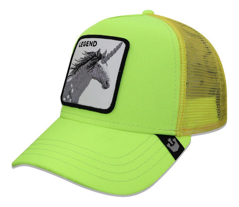 Gorra Goorin Bros Trucker Show Pony Amarillo Unitalla