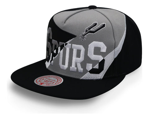 Gorra Mitchell & Ness Nba Multiply Spurs Gris Unitalla