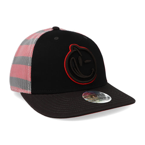 Gorra Yums Broadband Undernet Negro Gris Rojo Unitalla