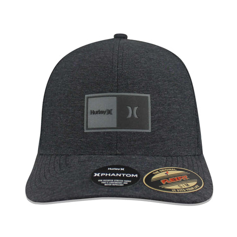 Gorra Hurley HIHM0060 Phantom Natural Negro Cerrada