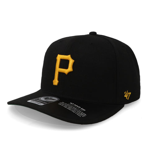 Gorra '47 MLB Pirates Cold Zone Mvp Negro Unitalla