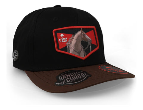 Gorra Ranch & Corral Payaso Rojo 7 Pr07 Negro/café Unitalla