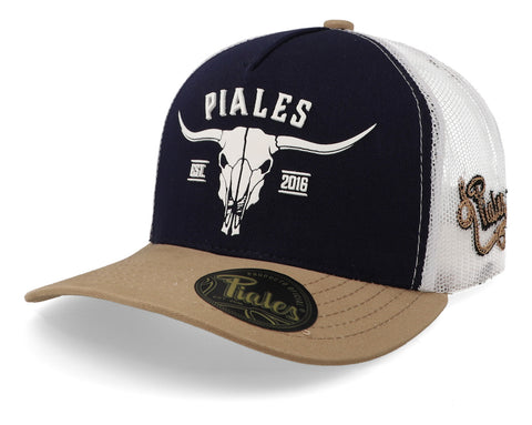 Gorra Piales Longhorn Bsc-07 0161 Marino/beige Unitalla