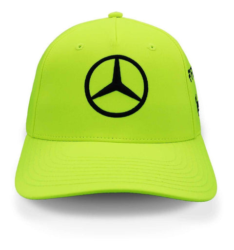 Gorra Merceds Benz Amg Neon Party 2022 Amarillo Unitalla