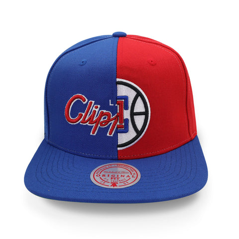 Gorra Mitchell & Ness NBA Split Crown Clippers Azul Unitalla