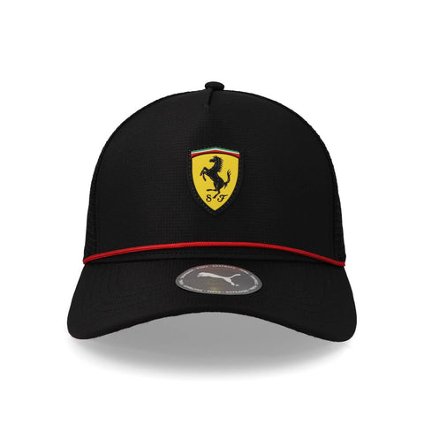 Gorra Ferrari Sptwr Race 02445202 Trucker Negro Unitalla