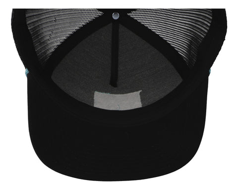 Gorra Hooey 2333tbk Zenith 5panel Highprofile Negro Unitalla