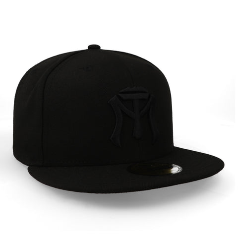 Gorra New Era 59 Fifty LMP Sultanes Basic Black on Black