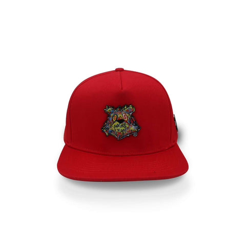 Gorra Cash Only Snapback Bear Rojo Unitalla