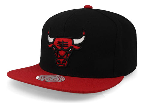 Gorra Mitchell & Ness Nba Bulls Chicago Team Negro Unitalla