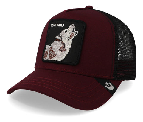 Gorra Goorin Bros 101-0389 The Lone Wolf Vino Unitalla