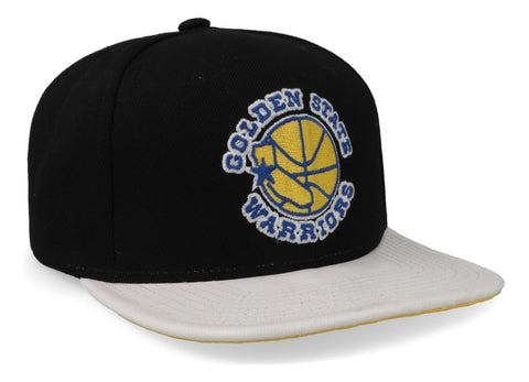 Gorra Mitchell & Ness NBA Warriors Snapback Energy Negro