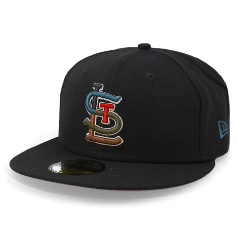 Gorra New Era 59 Fifty MLB Cardinals Color Pack Gris Cerrada