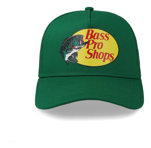 Gorra Bass Pro Shop Canoe Cap Gray Verde Unitalla