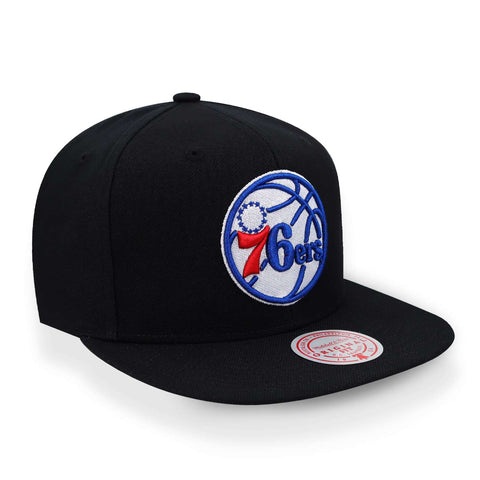 Gorra Mitchell & Ness NBA Core Basic 76ers Negro Unitalla
