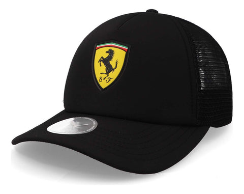 Gorra Ferrari Race Trucker 02516602 Negro Unitalla