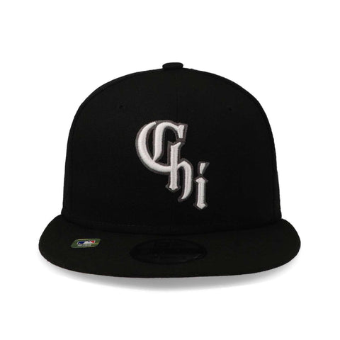 Gorra New Era 9 Fifty MLB White Sox City Connect Negro Unit