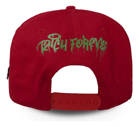 Gorra Cash Only Logo Cash Only Goticas Snk Rojo Unitalla