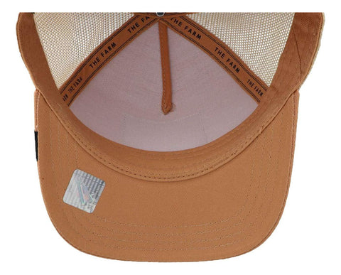 Gorra Goorin Bros 101-0997 Lone Wolf Trucker Naranja Claro U