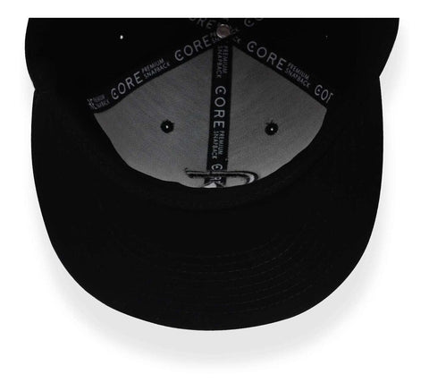 Gorra Core Snapback The Metal Negro Unitalla
