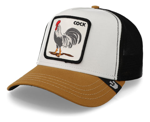 Gorra Goorin Bros V2 Rooster 101-1336 Blanco Unitalla
