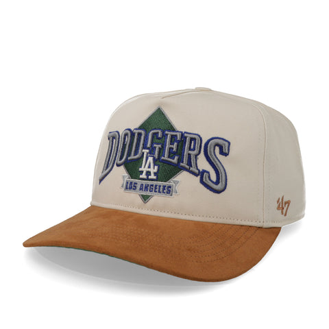 Gorra '47 MLB Dodgers Diamond Hitch Natural Unitalla